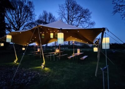 Stretchtent huren voor bruiloft of bedrijfsfeest
