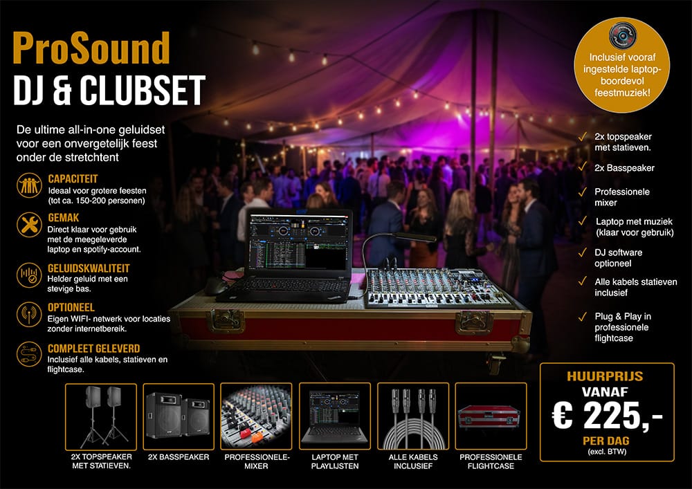 ProSound DJ & Event geluidset